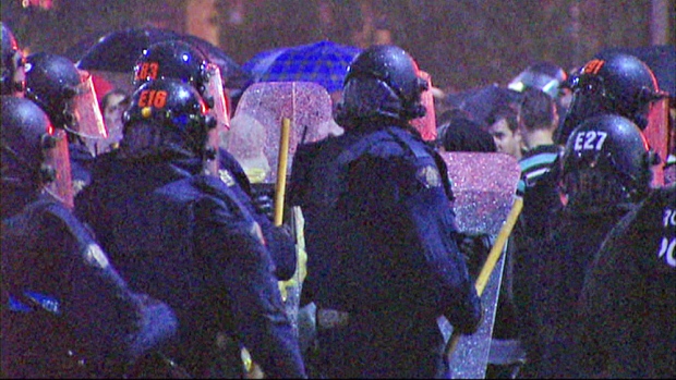 The class actions involve people from five separate crowds that were surrounded by police, mass-arrested and then held in a detention centre during the G20 summit in Toronto nearly six years ago.