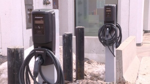NB Power electric car charging station