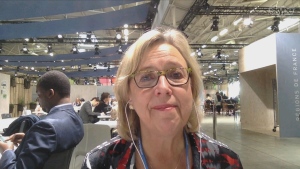 Elizabeth May climate talks