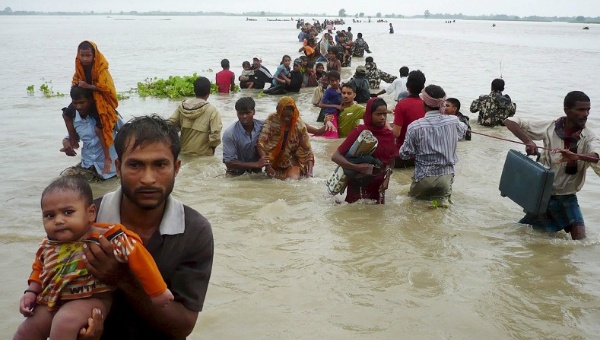 An average of 26.4 million people per year have been displaced from their homes due to environmental disasters. 