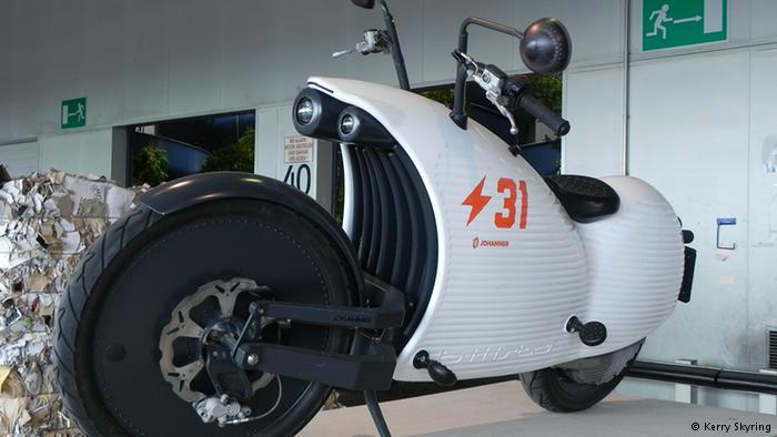 ARS Elektronik Messe Linz: An electric motorbike