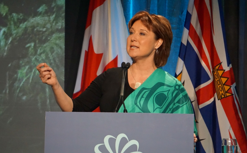 Christy Clark, B.C. premier, Globe Series, Site C Dam, LNG